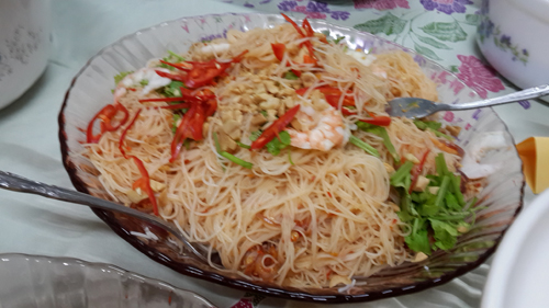 Kerabu Beehoon, Nyonya Food, Penang Food, Malaysian Food, Pearly Kee